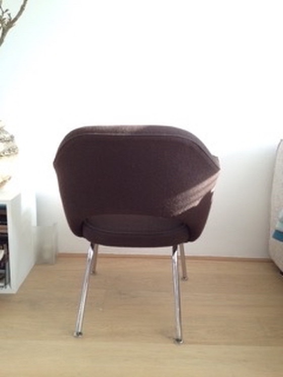 Image 1 of 2x Knoll model 71 armchair - opknapper