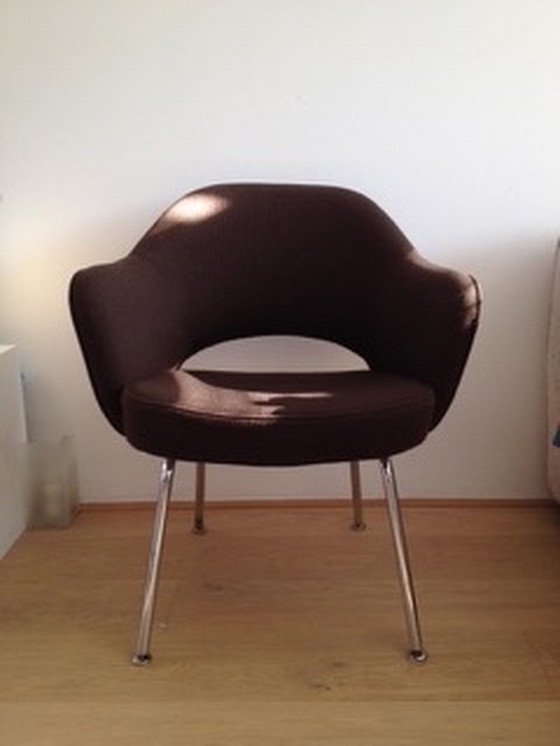 Image 1 of 2x Knoll model 71 armchair - opknapper