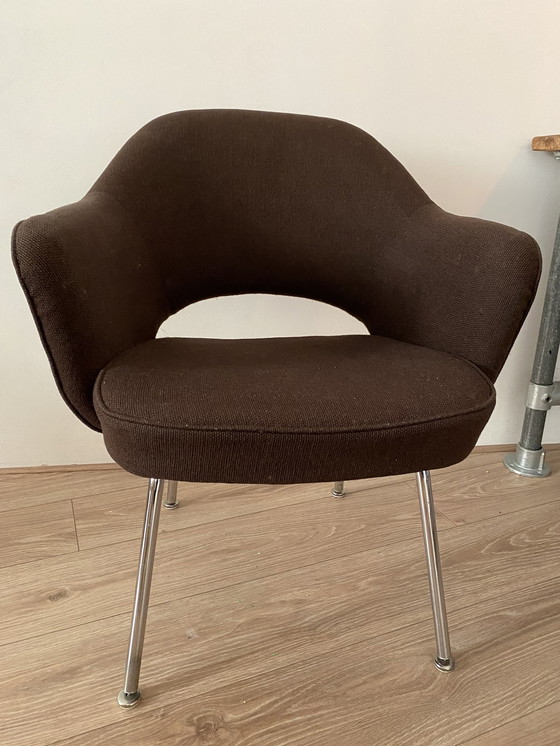 Image 1 of 2x Knoll model 71 armchair - opknapper