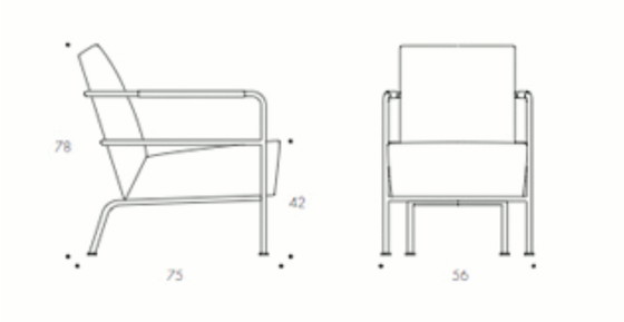 Image 1 of Lammhults gemakkelijke stoel door Gunilla Allard