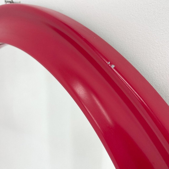 Image 1 of Vintage Italiaanse ronde wandspiegel, jaren 1980