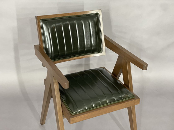 Image 1 of Hoge kwaliteit fauteuil stoel bureaustoel herenstoel