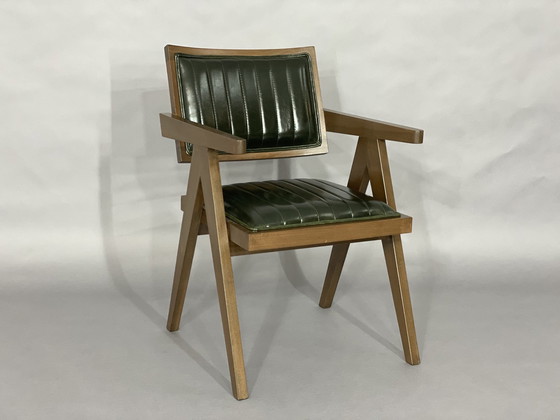 Image 1 of Hoge kwaliteit fauteuil stoel bureaustoel herenstoel