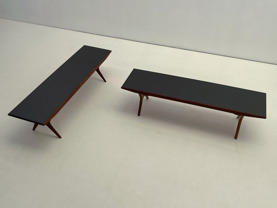 Image 1 of Jo Carlsson Zweeds Modern Teakhouten Salontafel, 1960.