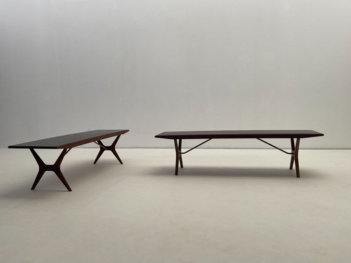 Jo Carlsson Zweeds Modern Teakhouten Salontafel, 1960.