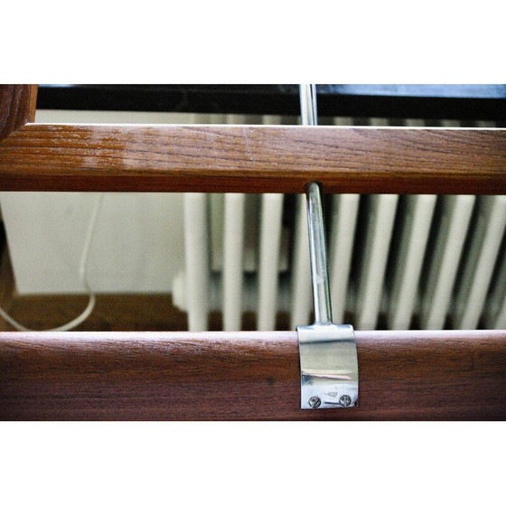 Image 1 of Vintage Minerva daybed in massief teakhout en alcantara van Peter Hvidt voor John Stuart, 1950