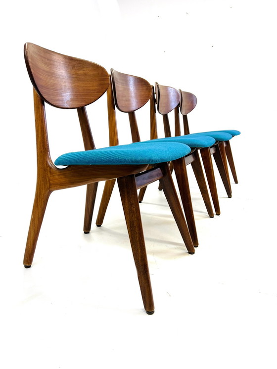 Image 1 of 4x Louis van Teeffelen stoelen