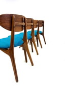4x Louis van Teeffelen stoelen