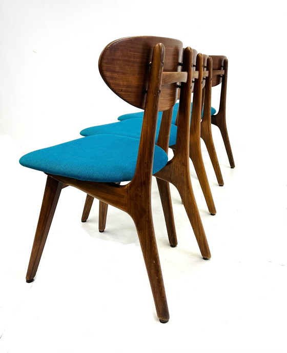 Image 1 of 4x Louis van Teeffelen stoelen