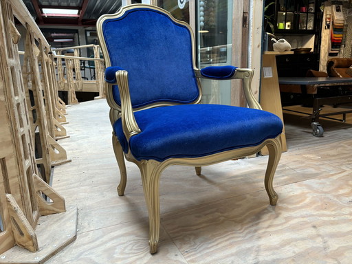 Xv Lodewijk stijl fauteuil