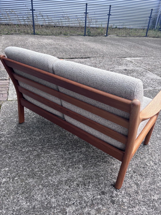 Image 1 of Vintage Bank Deens Teak Tweezits Silkeborg