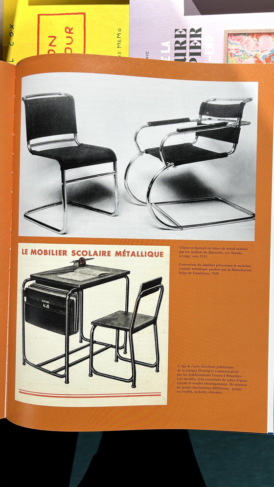 Image 1 of 4x Bauhaus Stoelen Ateliers De Marneffe