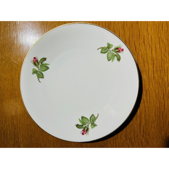 Lot van 10 vintage borden door Théodore Haviland voor La Porcelaine de Paris, Frankrijk 1960 (photo 5 of 10)