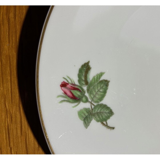 Lot van 10 vintage borden door Théodore Haviland voor La Porcelaine de Paris, Frankrijk 1960 (photo 7 of 10)