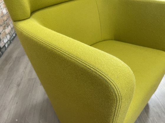 Image 1 of Bene Parcs Wing Chair groen - fauteuil