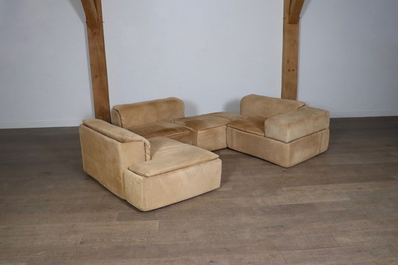 Image 1 of Claudio Salocchi 'Paione' modulaire sofa voor Sormani, Italië 1968