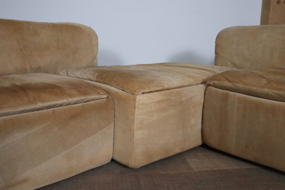 Image 1 of Claudio Salocchi 'Paione' modulaire sofa voor Sormani, Italië 1968