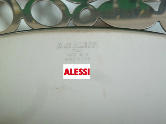 Image 1 of Alessi AMSA30 | BA-BALL rond dienblad 18/10 roestvrij | LPWK | 2009