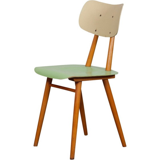 Image 1 of Vintage houten stoel voor Ton, Tsjecho-Slowakije 1960