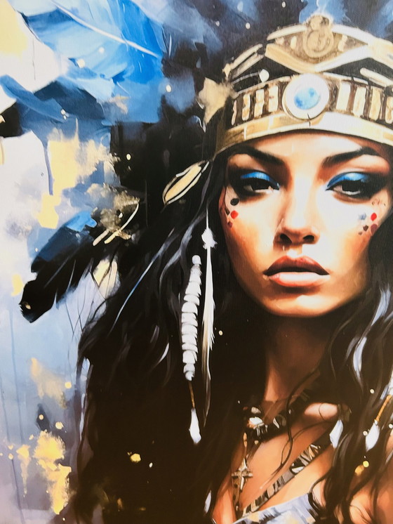 Image 1 of Giclee Chroma - Golden Sioux