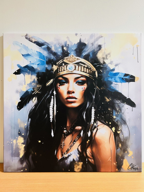 Image 1 of Giclee Chroma - Golden Sioux