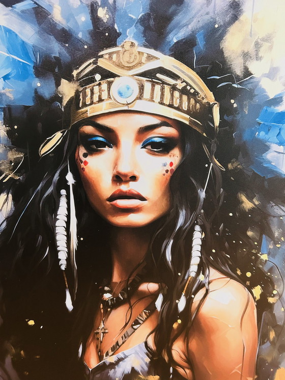 Image 1 of Giclee Chroma - Golden Sioux