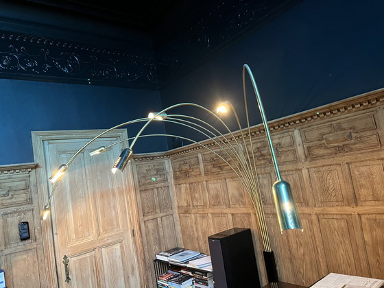 Image 1 of Vintage 7 light Floor lamp