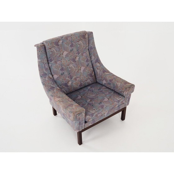 Image 1 of Vintage fauteuil met beukenhouten poten, 1970