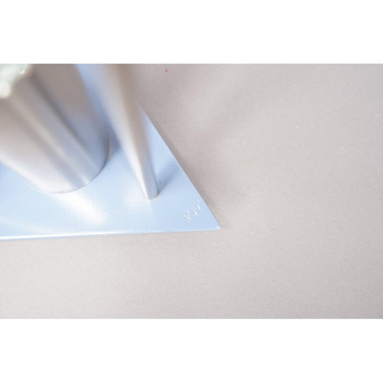 Image 1 of Vintage Bubble tafellamp van glas en metaal, Duitsland 1990