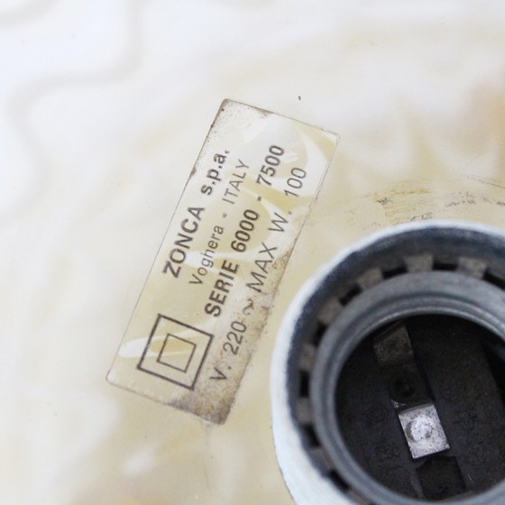 Image 1 of Vintage Italiaanse glazen lamp