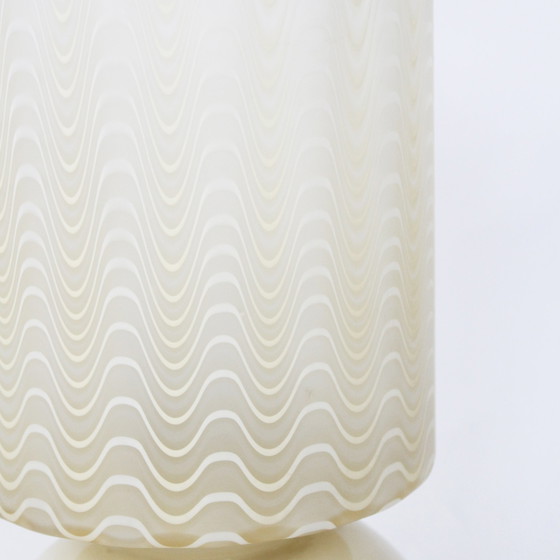 Image 1 of Vintage Italiaanse glazen lamp