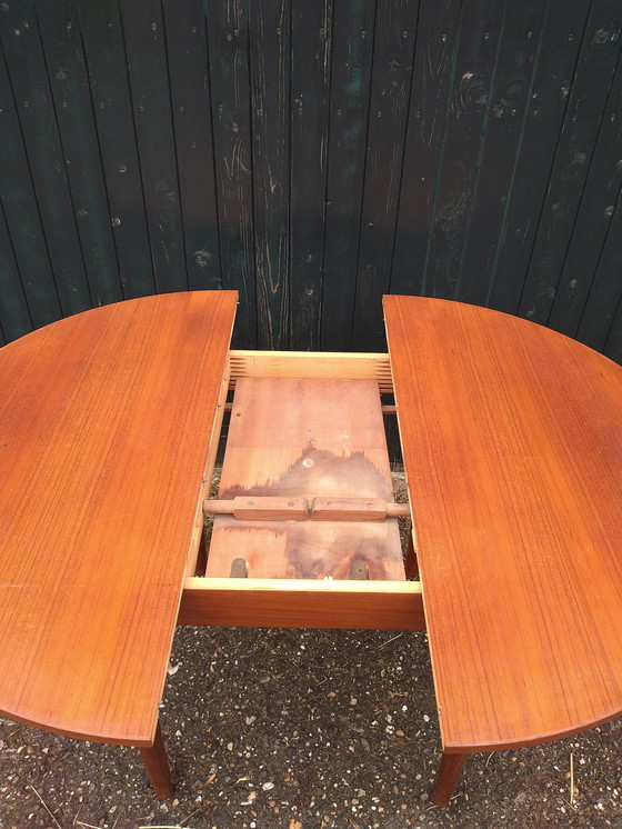 Image 1 of Vintage uitschuifbare tafel