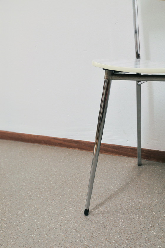 Image 1 of 2x metalen formica stoel