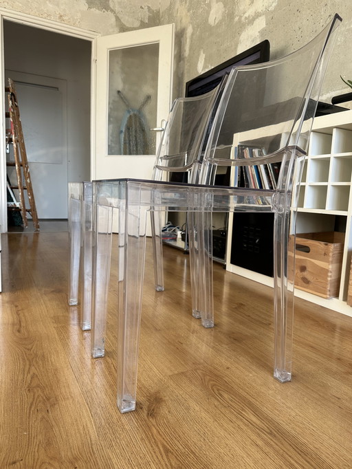 2x Kartell La Marie Philippe Starck stoelen