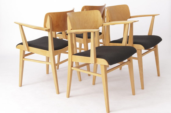 Image 1 of 4x Vintage Fauteuil Casala fauteuil