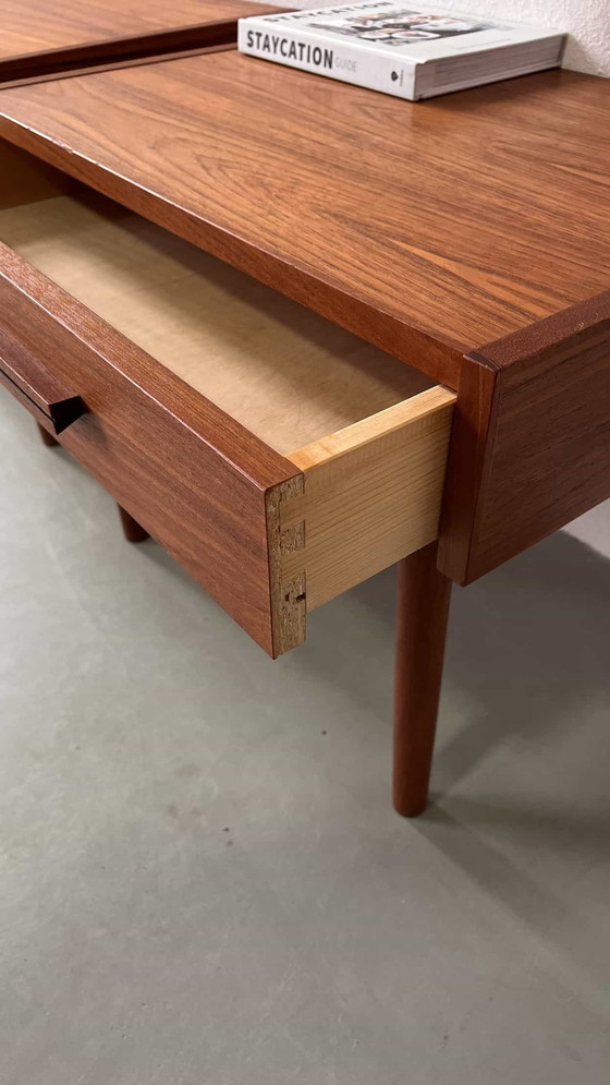 Image 1 of 2x vintage nachtkastjes