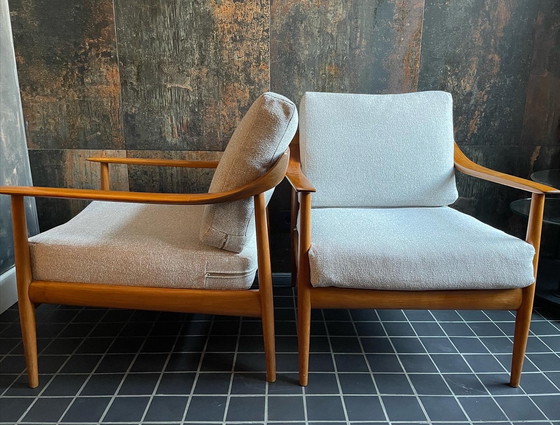 Image 1 of 2x Midcentury Design Fauteuils Knoll