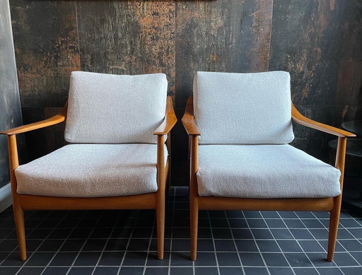 2x Midcentury Design Fauteuils Knoll