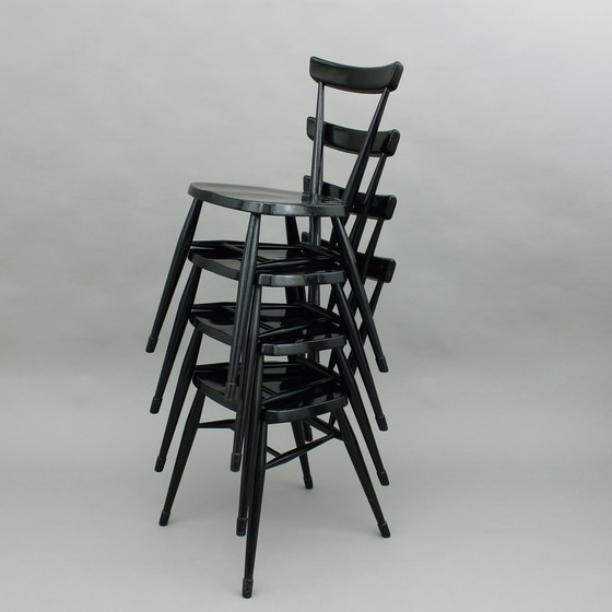 Image 1 of 4x Lucian Randolph Ercolani Ercol model 392