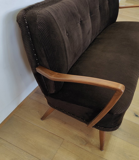 Image 1 of Halverwege de eeuw bank | Vintage - bank