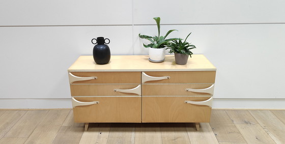 Image 1 of Vintage sideboard Mid Century dressoir, ladekast