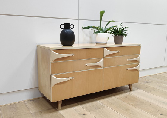 Image 1 of Vintage sideboard Mid Century dressoir, ladekast