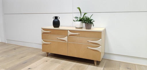 Vintage sideboard Mid Century dressoir, ladekast