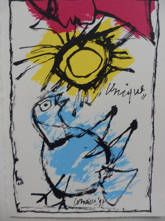 Image 1 of Corneille Kleurenlitho  Unique uit 1997