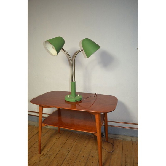 Image 1 of Vintage verstelbare tafellamp met 2 armen