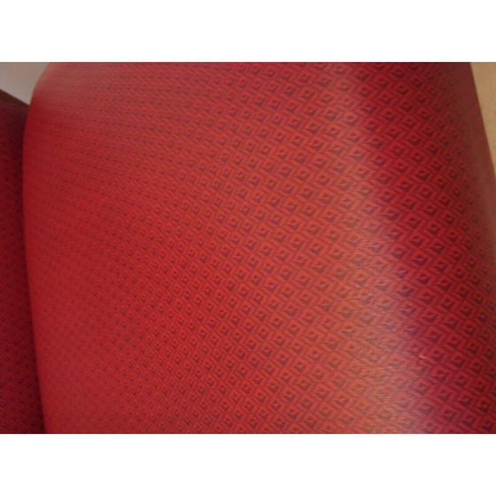 Image 1 of Vintage fauteuil in hout en kunststof, jaren 1970