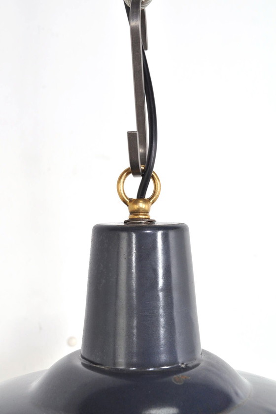 Image 1 of Vintage emaille lamp