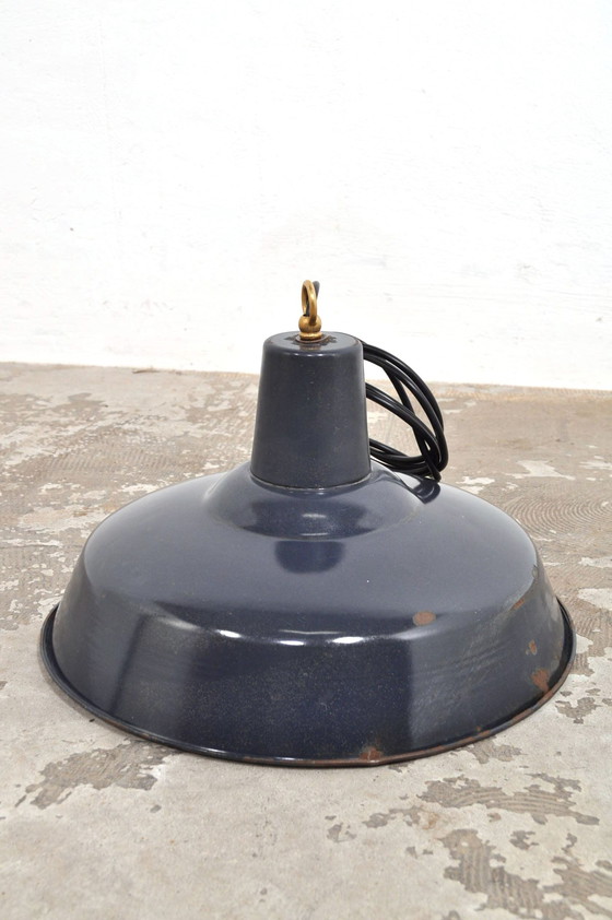 Image 1 of Vintage emaille lamp