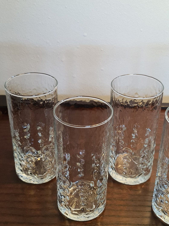 Image 1 of 6x Mid-Century cocktail glazen