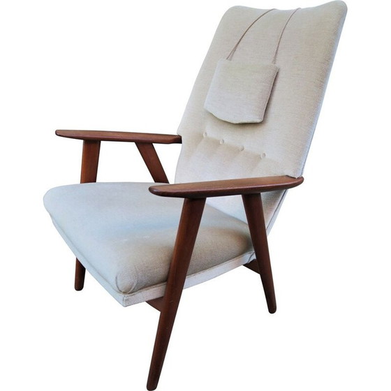 Image 1 of Vintage Deense fauteuil in teak model 230 van Kurt Olsen